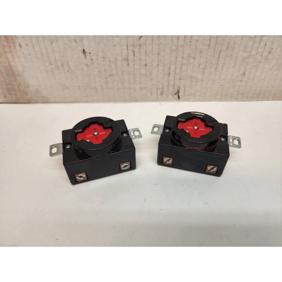 Hubbell HBL20443 Hubbellock Receptacle, 30 amp, 480V, 3 Pole 4 Wire - Picture 7 of 8